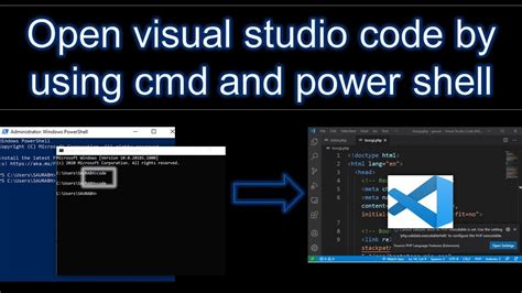 how to open a code in visual studio