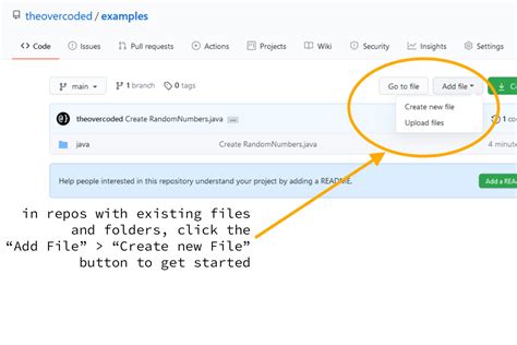 how to open a file in github