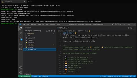 how to open a file in vs code from terminal mac
