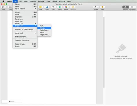 how to open a file in word on mac