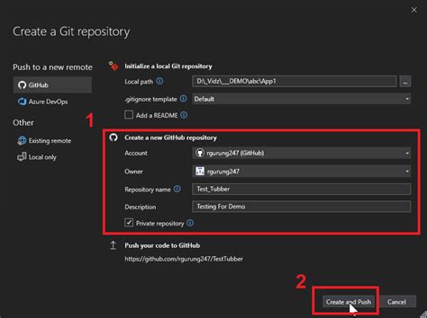 how to open a github project in visual studio