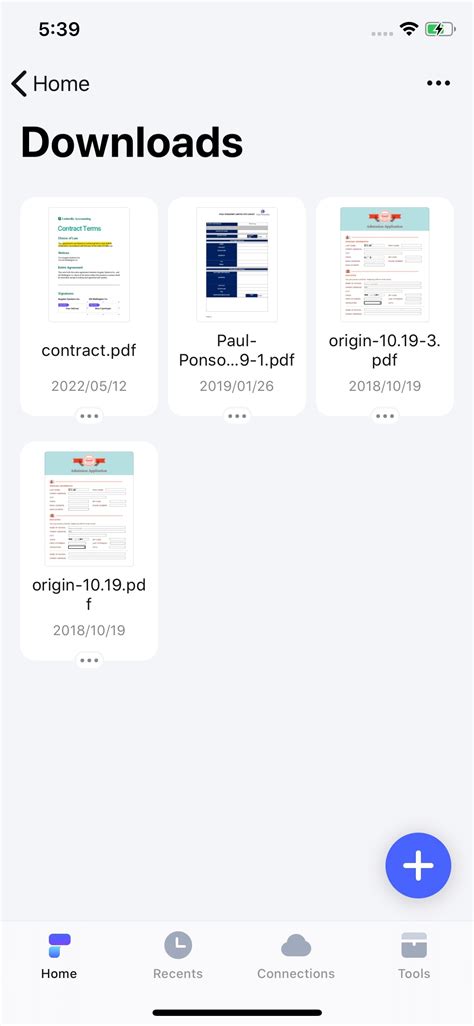 how to open a pdf file in word on iphone