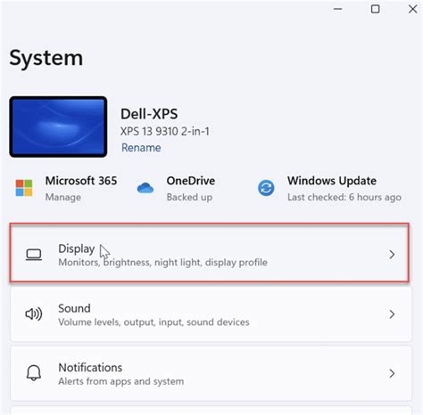 how to open advanced display settings in windows 11