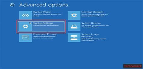 how to open advanced options windows 11