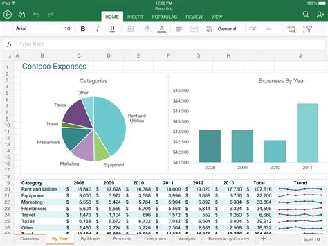 how to open and edit excel file on iphone
