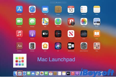 how to open app launcher on mac