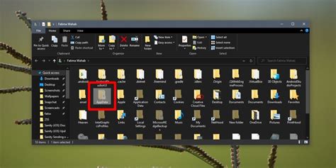 how to open appdata in windows