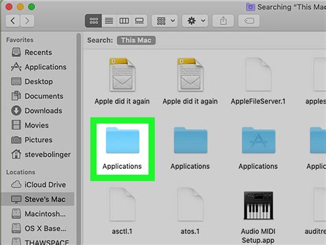 how to open applications folder on mac terminal