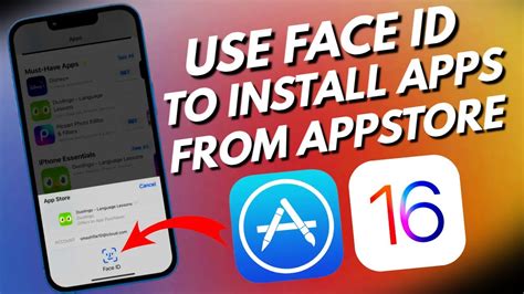 how to open apps with face id on iphone