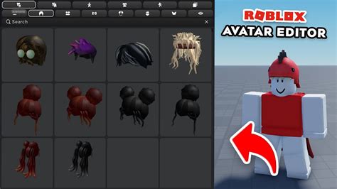 how to open avatar editor on roblox