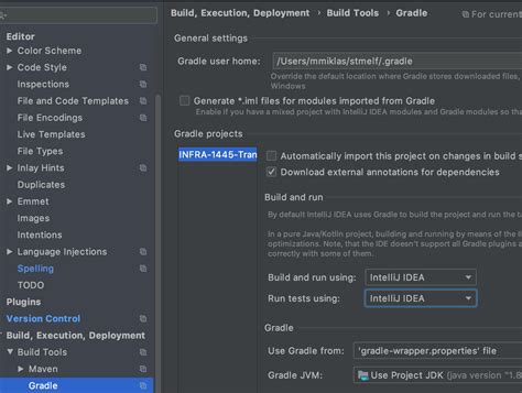how to open build gradle file in intellij