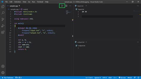 how to open c++ code in visual studio