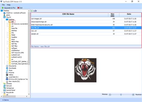 how to open cdr file