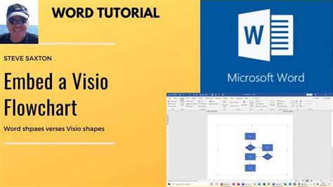 how to open embedded visio file in word