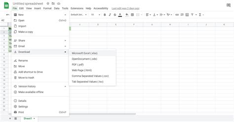 how to open excel in google spreadsheet
