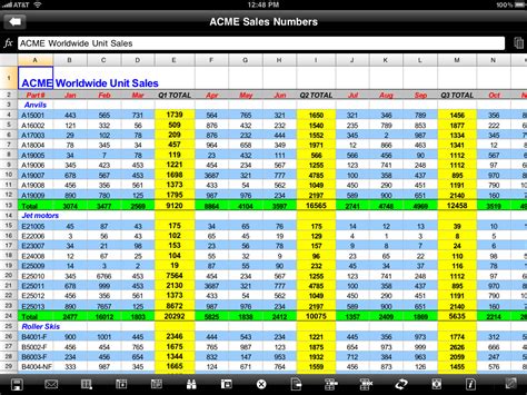 how to open excel sheet in iphone