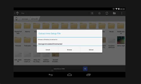 how to open exe file in phone