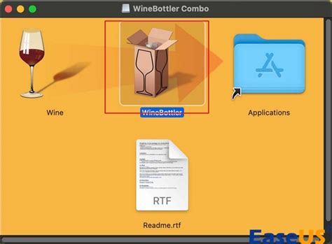 how to open exe files on mac with wine
