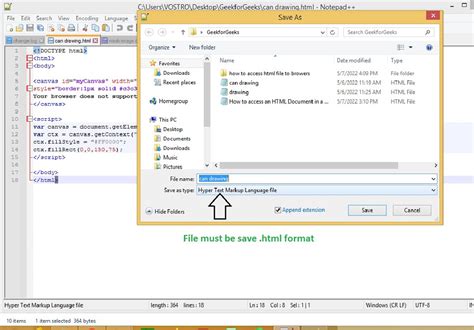 how to open file in html format