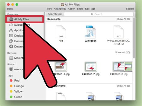 how to open files on mac