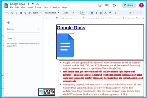 how to open google docs in desktop app