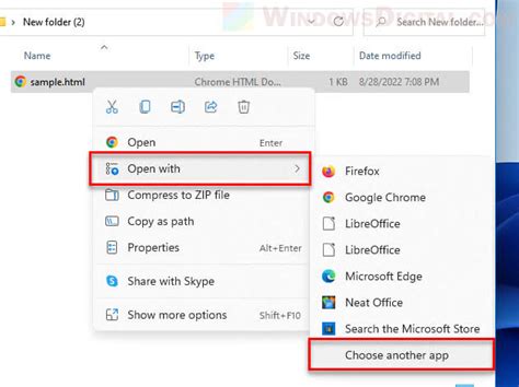how to open html file in notepad in windows 11