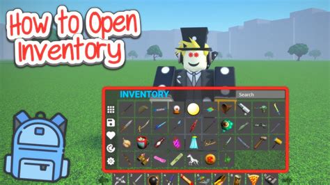 how to open inventory in grow a garden roblox pc