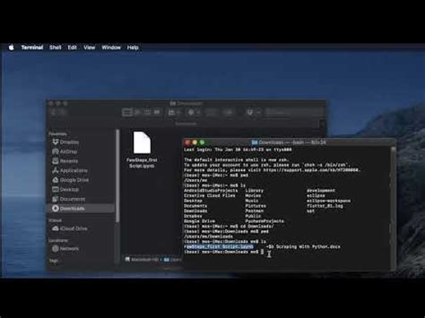 how to open ipynb file on mac terminal