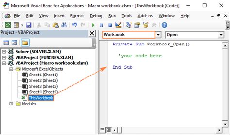 how to open macro editor in excel shortcut