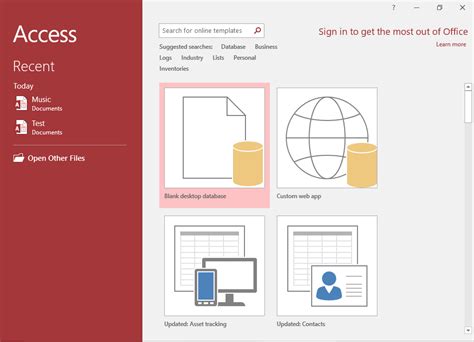 how to open microsoft access database engine 2016