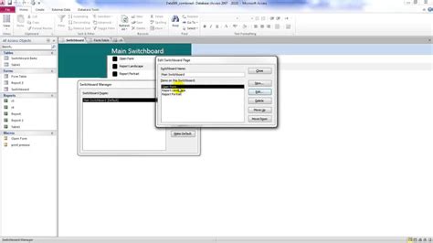 how to open microsoft access runtime 2010