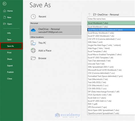 how to open microsoft excel macro enabled worksheet .xlsm