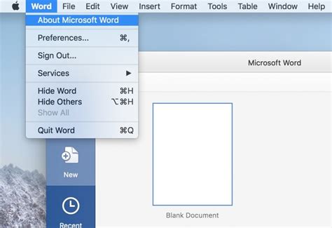 how to open microsoft office on mac