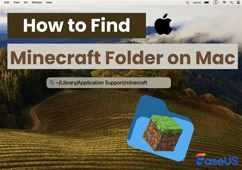 how to open minecraft folder on mac