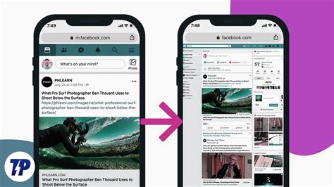 how to open mobile facebook in pc