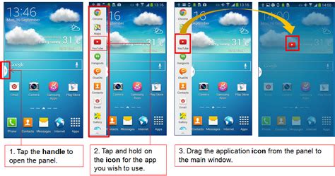 how to open multiple apps on samsung galaxy