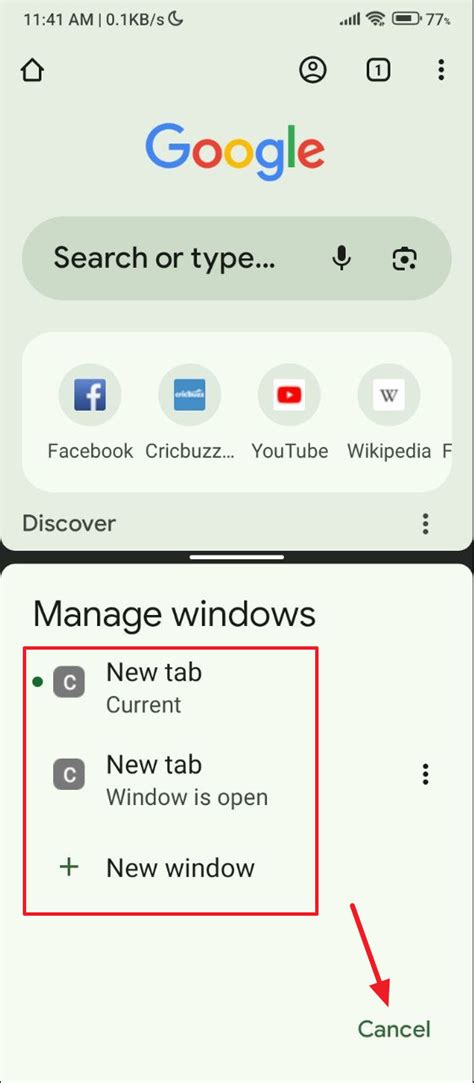 how to open multiple windows on android phone
