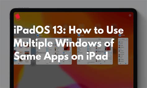 how to open multiple windows on iphone