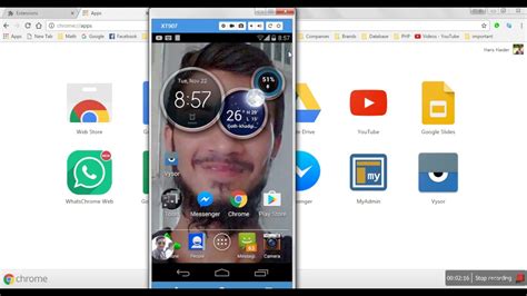 how to open my mobile in pc