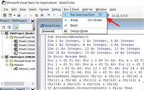 how to open password protected excel file with macro