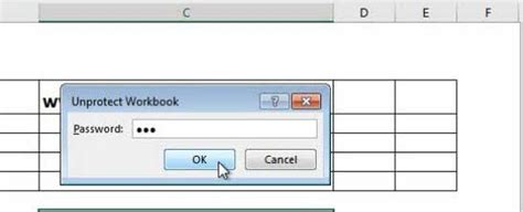 how to open password protected excel workbook without password