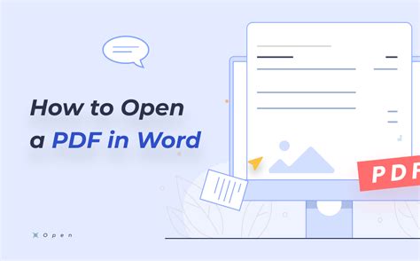 how to open pdf file in word 2013
