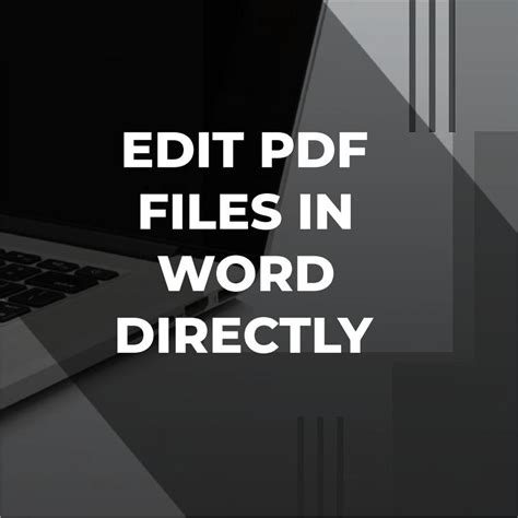 how to open pdf file in word without converting