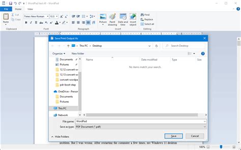 how to open pdf file in wordpad