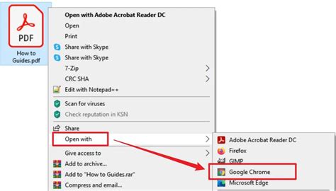 how to open pdf in chrome android