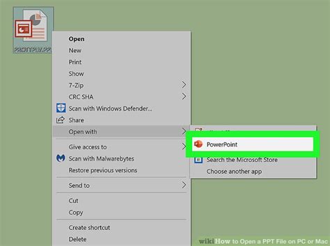 how to open powerpoint presentation in macbook