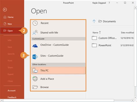 how to open powerpoint presentation in mobile