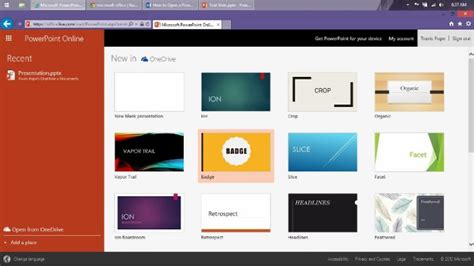 how to open powerpoint presentation online
