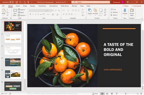 how to open pptx file in microsoft 365