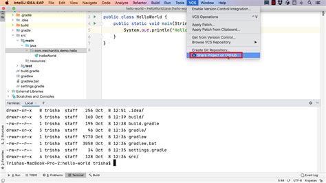 how to open project from github in intellij